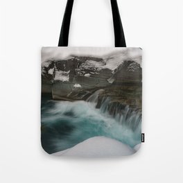 Glacial Waters Tote Bag