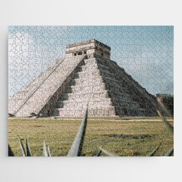 Mexico Photography - Ancient Famous Building In Mexico Jigsaw Puzzle