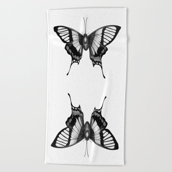 Butterfly Wings Beach Towel