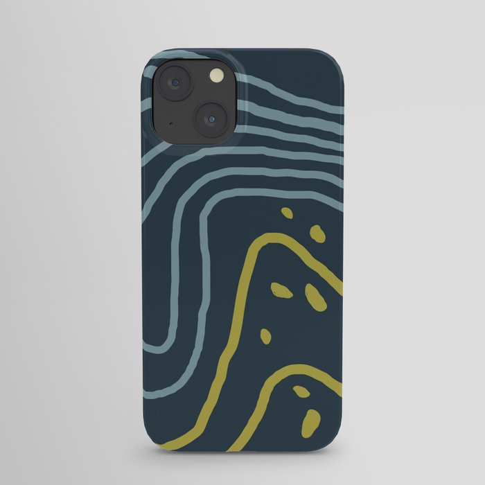 Mountain Contour II iPhone Case