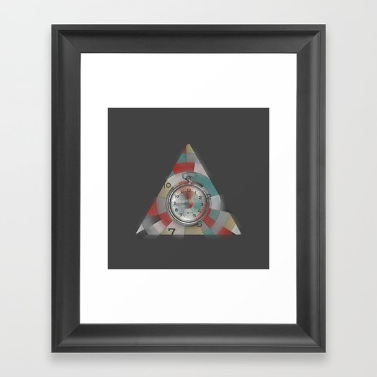Dark Procrastination Framed Art Print