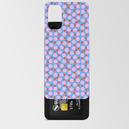 Modern Abstract Bubble Dance Pink And Blue Dots Android Card Case