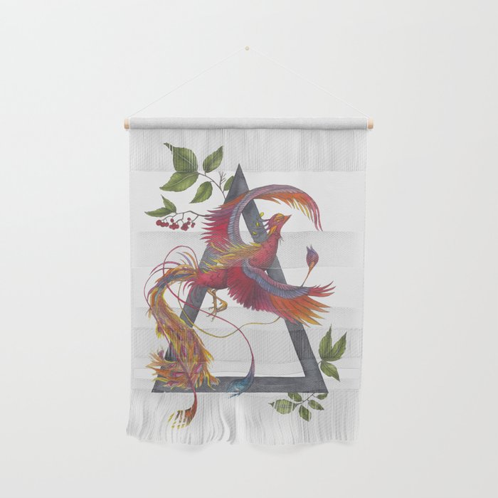 Phoenix Rising - The Alchemy of Fire Wall Hanging