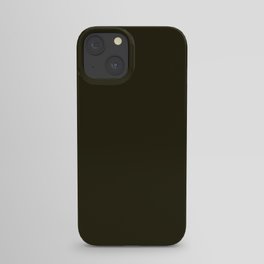 Cannon Black iPhone Case