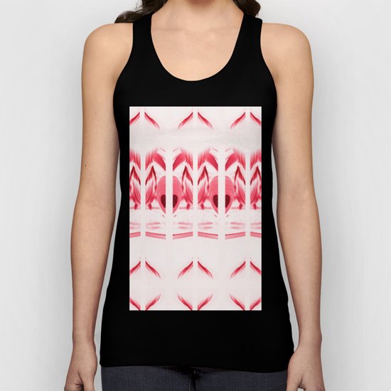 SPIRIT PATTERN #2 #Red Unisex Tank Top