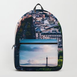 Sunset in Paris (Color) Backpack