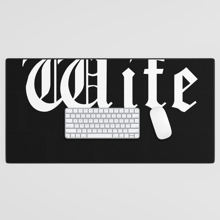 Gangster Wife Desk Mat