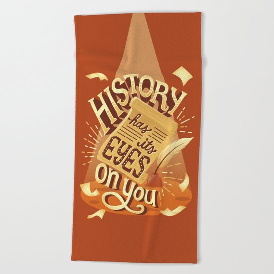 History Beach Towel