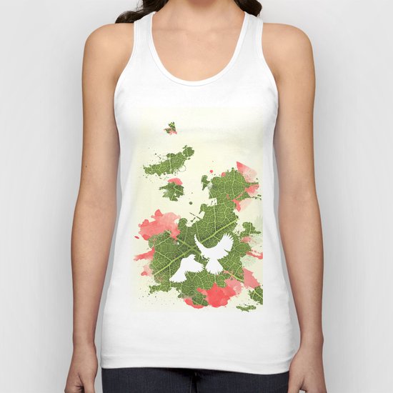 Leaf Bird Unisex Tank Top