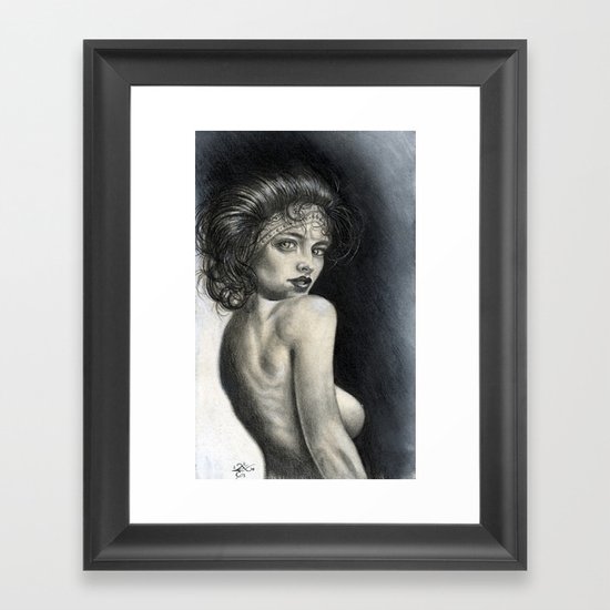 Black & White Framed Art Print