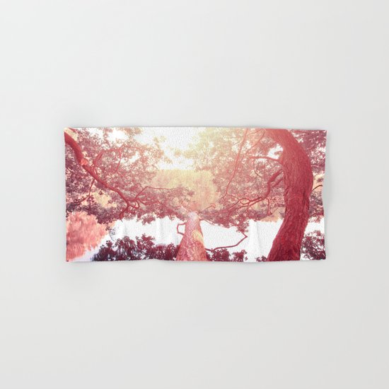 Red woods #trees Hand & Bath Towel