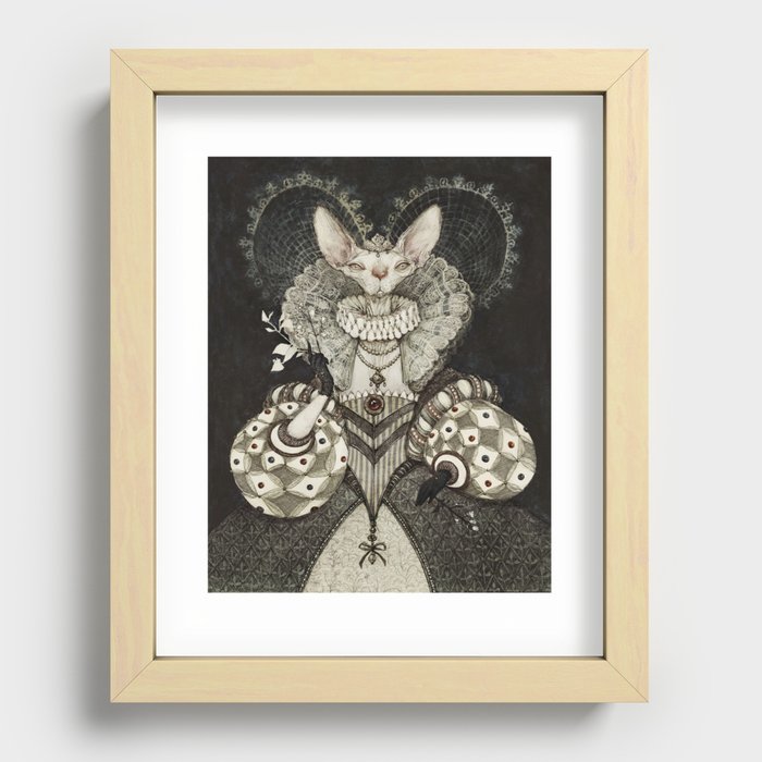 The Queen  Recessed Framed Print