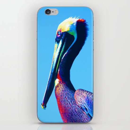 Pop Art Pelican iPhone & iPod Skin