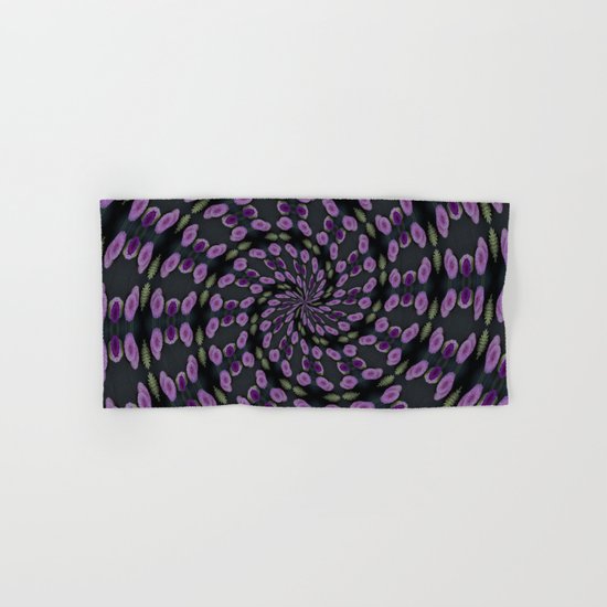 Purple Swirl Hand & Bath Towel