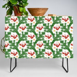 Christmas Pattern Credenza