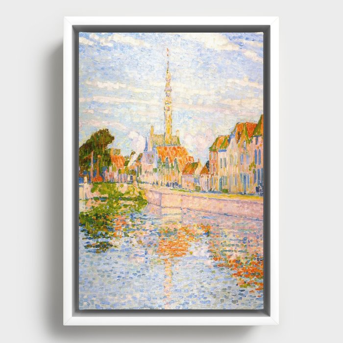 Theo van Rysselberghe Framed Canvas