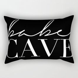 babe cave Rectangular Pillow