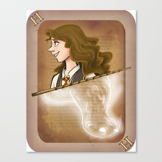 Hermione Granger Canvas Print