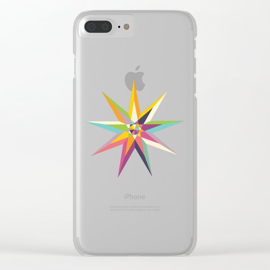 Star Power 1 Clear iPhone Case
