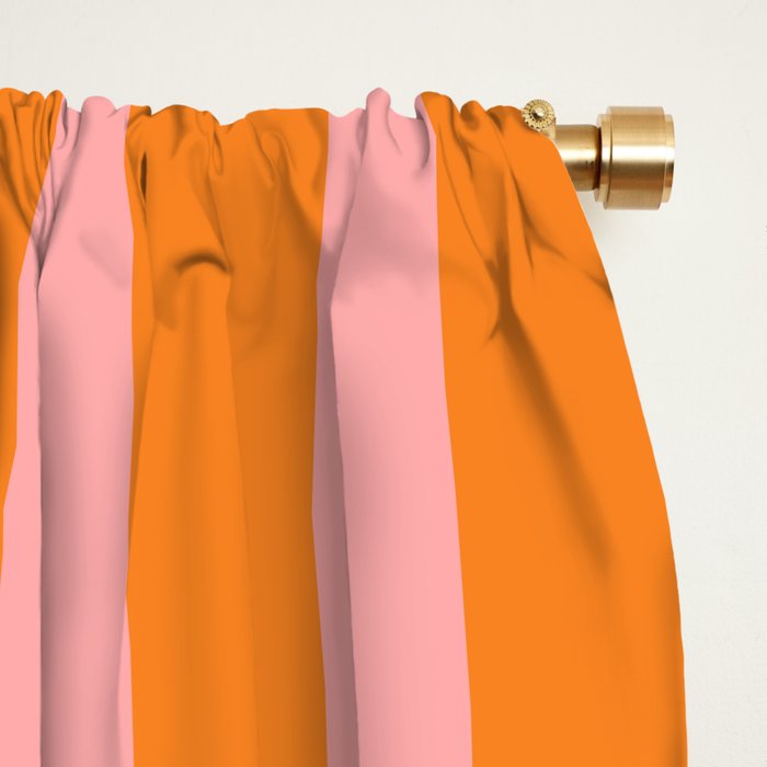 Bold Vertical Stripes Pattern (pink/orange)