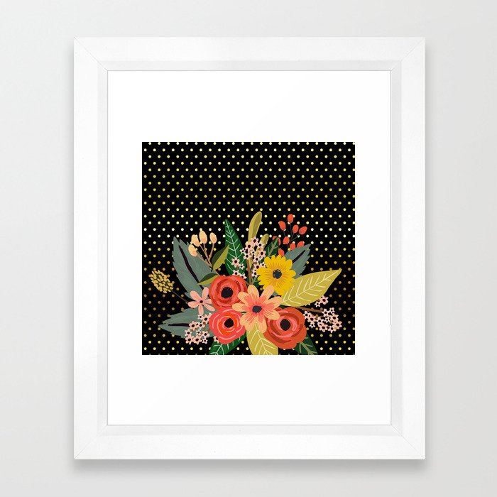 Flowers bouquet #2 Framed Art Print
