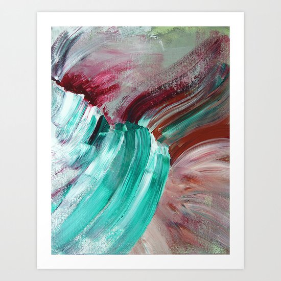 Abstract Study 1 Art Print