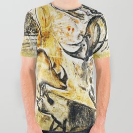 Panel of Rhinos // Chauvet Cave All Over Graphic Tee