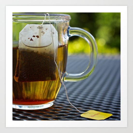 TeaBag Art Print