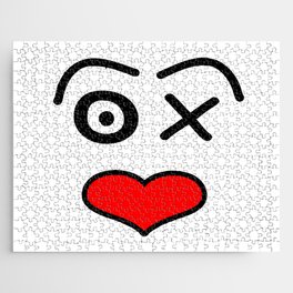 Love face heart Jigsaw Puzzle