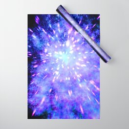 Smoke Cloud With Lights Wrapping Paper