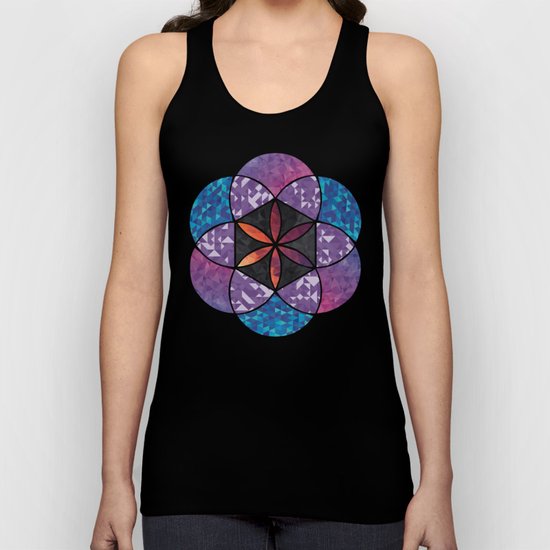 Fractal Seed of Life Unisex Tank Top