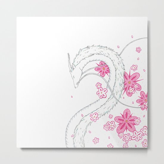 Kohaku-gawa Metal Print