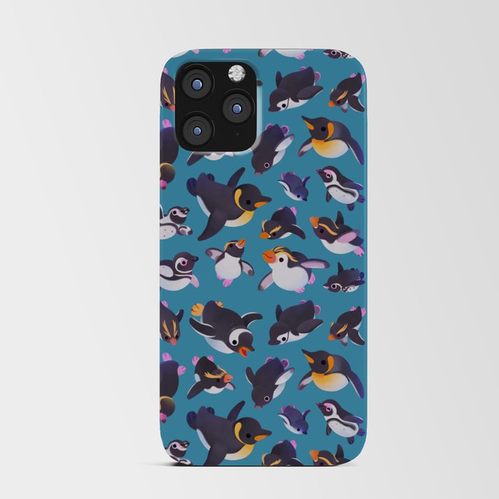 Penguin day iPhone Card Case