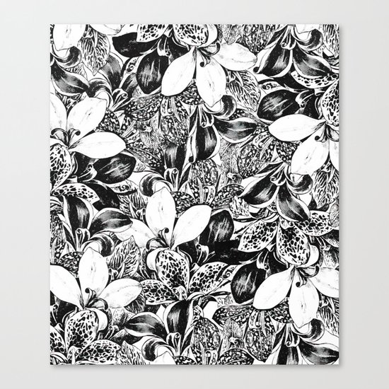 Monochrome #society6 #decor #buyart Canvas Print