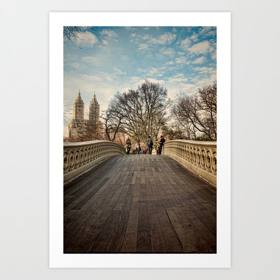 Central Park Crossing Art Print
