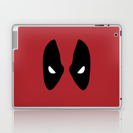Deadpool Mask Laptop Ipad Skin By Minimalistheroes Society6