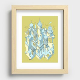 Babel architecture 1 Recessed Framed Print