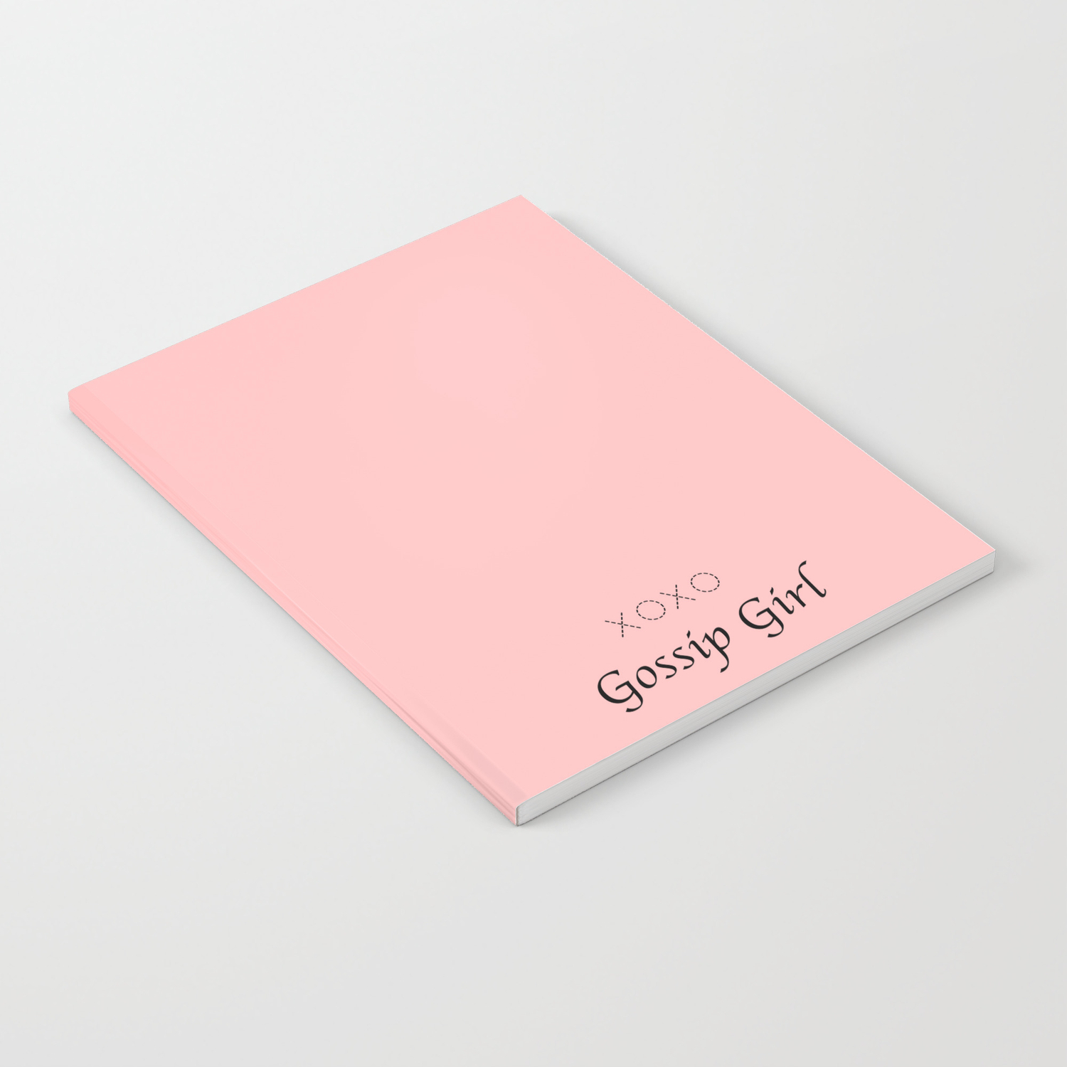Xoxo Gossip Girl Tvshow Notebook By Aestheticsaloni Society6