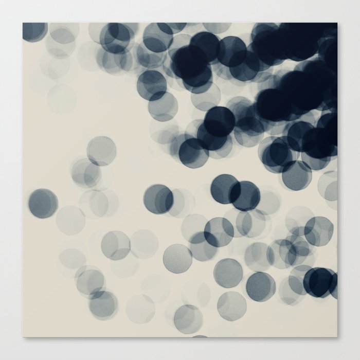 Bubbly - Modern Art Print Canvas Print