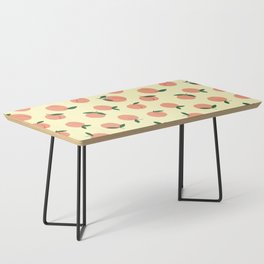 Peaches Pattern Coffee Table