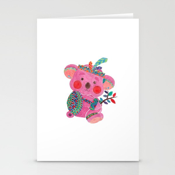 The Pink Koala Stationery Cards