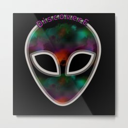 DiscoverE Metal Print | Unknown, Extraterrestrial, Area51, Object, Worldwide, Photoshopped, Design, Ancient, Unidentified, Alien 