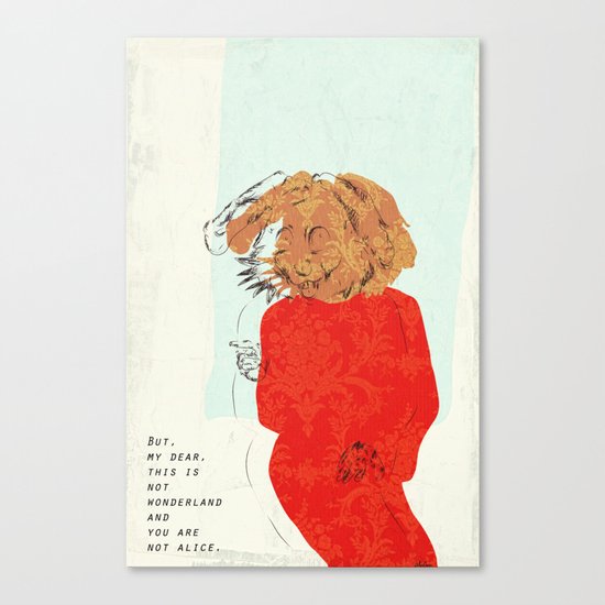 The Rabbit Canvas Print
