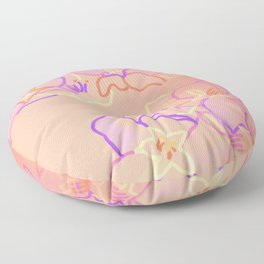 Ultra Peach Blossom  Floor Pillow