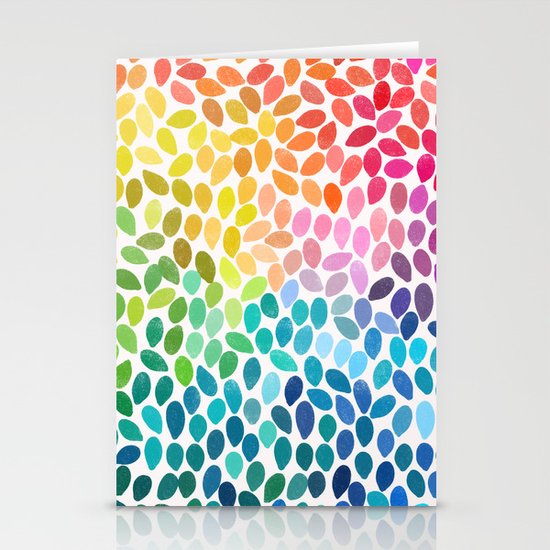 rain 11 Stationery Cards