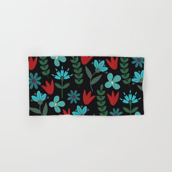 Flower Pattern XV Hand & Bath Towel