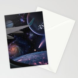 space flight Stationery Card