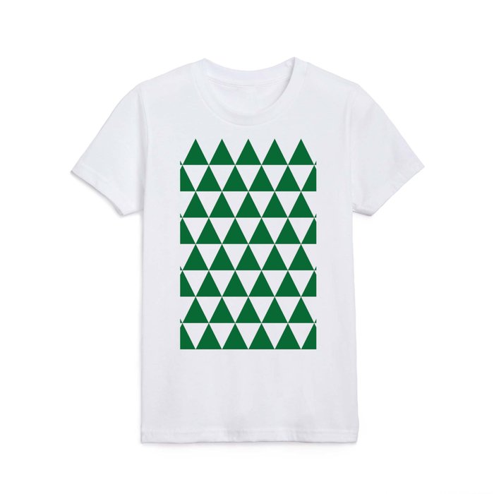 Four Squares (Maroon & White Pattern) Kids T Shirt by LXLBX8