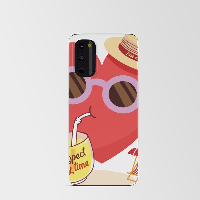My Love Takes a Vacation Android Card Case
