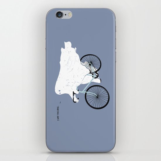 Negative Ghostrider. iPhone Skin